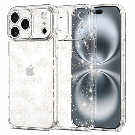 Husa de protectie Techsuit SparkleSkin Series compatibil cu iPhone 17 Pro Max, Transparent