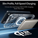 Husa de protectie ESR Classic Hybrid HaloLock compatibil cu iPhone 17 Pro Max, Transparent
