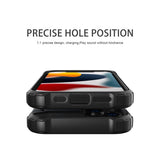 Husa de protectie Techsuit Hybrid Armor compatibil cu iPhone 17, Negru
