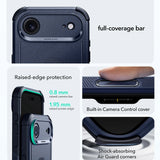 Husa de protectie ESR Cyber Halolock compatibil cu iPhone 17 Air, Albastru