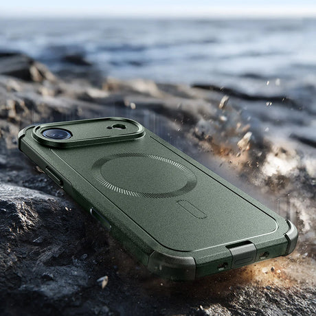 Husa de protectie ESR Cyber Halolock compatibil cu iPhone 17 Air, Verde
