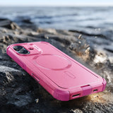 Husa de protectie ESR Cyber Halolock compatibil cu iPhone 17, Roz