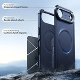 Husa de protectie ESR Cyber Armor Kickstand compatibil cu iPhone 17 Air, Albastru