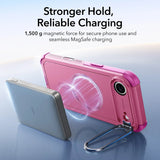 Husa de protectie ESR Cyber Armor Kickstand compatibil cu iPhone 17 Air, Roz