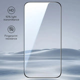 Folie de protectie ESR Tempered Glass UltraFit (set de 3) compatibil cu iPhone 17 Pro Max, Negru