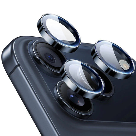 Folie de protectie ESR Armorite Camera Lens Protectors compatibil cu iPhone 14 Pro/Pro Max/15 Pro/Pro Max/16 Pro/Pro Max/17 Pro/Pro Max, Albastru