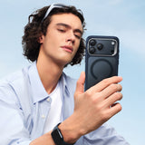 Husa de protectie ESR Classic Hybrid HaloLock Kickstand compatibil cu iPhone 17 Pro Max, Frosted Blue