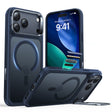 Husa de protectie ESR Classic Hybrid HaloLock Kickstand compatibil cu iPhone 17 Pro Max, Frosted Blue