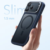 Husa de protectie ESR Classic Hybrid HaloLock Kickstand compatibil cu iPhone 17 Pro Max, Frosted Blue
