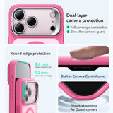 Husa de protectie ESR Classic Hybrid HaloLock Kickstand compatibil cu iPhone 17 Pro, Frosted Pink