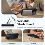 Husa de protectie ESR Classic Hybrid HaloLock Kickstand compatibil cu iPhone 17, Negru Mat