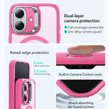 Husa de protectie ESR Classic Hybrid HaloLock Kickstand compatibil cu iPhone 17, Frosted Pink