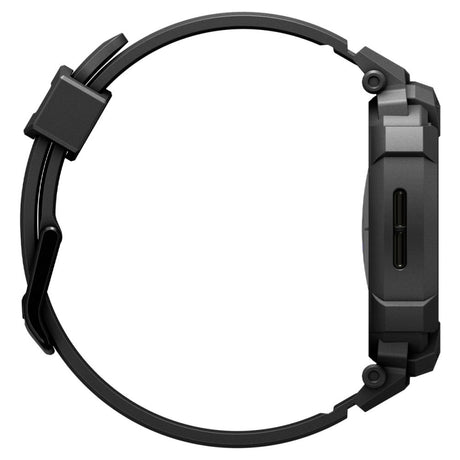 Accesoriu smartwatch Spigen Rugged Armor Pro (ACS10005) compatibil cu Samsung Galaxy Watch8 40mm, Negru Mat