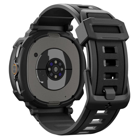 Accesoriu smartwatch Spigen Rugged Armor Pro (ACS10013) compatibil cu Samsung Galaxy Watch8 Classic, Negru Mat