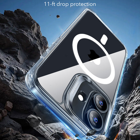 Husă transparentă ESR Classic Hybrid HaloLock pentru iPhone 17