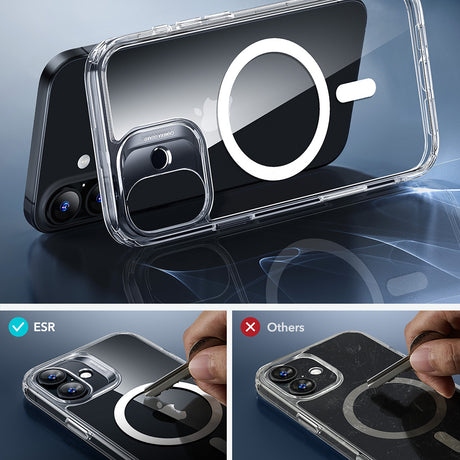 Husă transparentă ESR Classic Hybrid HaloLock pentru iPhone 17
