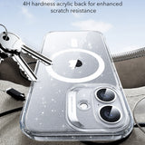 Husa de protectie ESR Classic Hybrid HaloLock compatibil cu iPhone 17, Transparent Shimmer