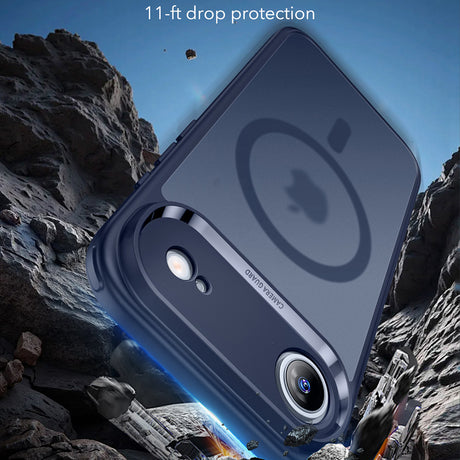 Husa de protectie ESR Classic Hybrid HaloLock compatibil cu iPhone 17 Air, Frosted Blue