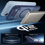 Husa de protectie ESR Classic Hybrid HaloLock compatibil cu iPhone 17 Air, Frosted Blue