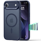 Husa de protectie ESR Classic Hybrid HaloLock compatibil cu iPhone 17 Air, Frosted Blue
