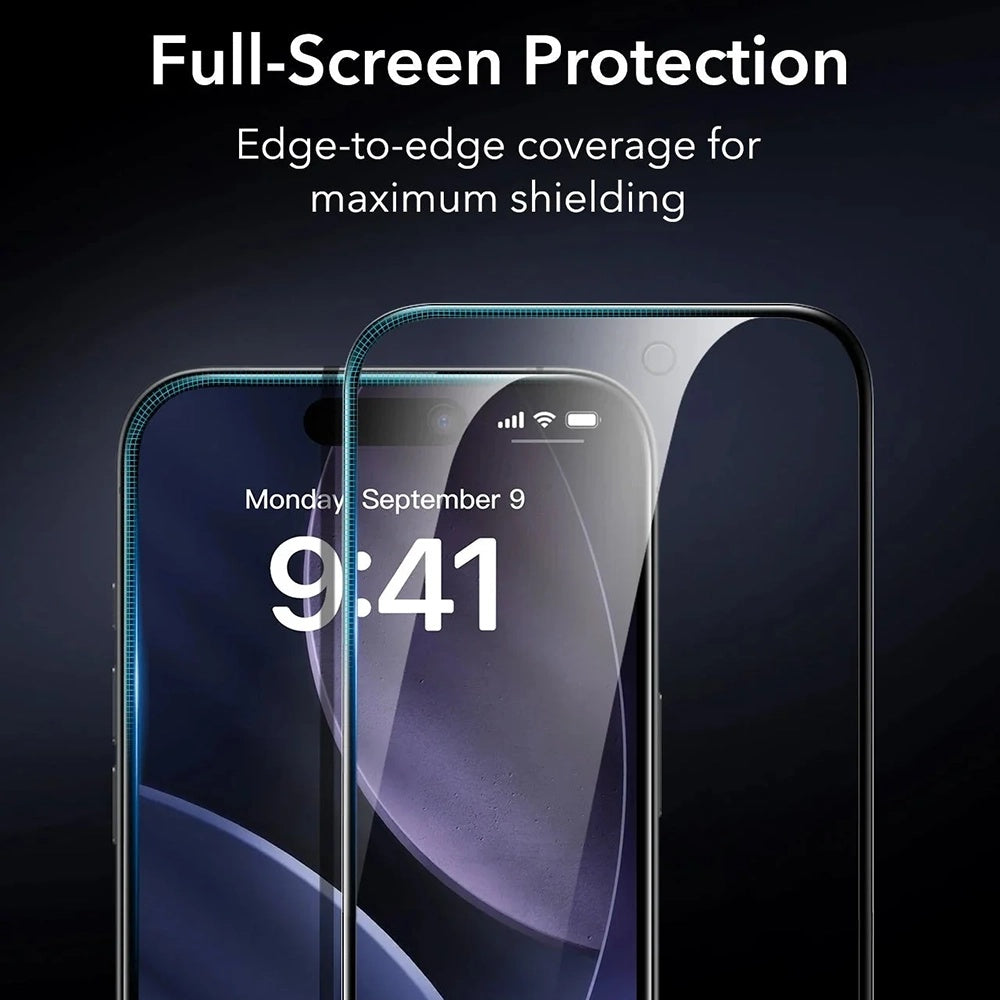 Folie de protectie ESR Privacy Armorite UltraFit (set de 3) compatibil cu iPhone 17 Pro Max, Negru