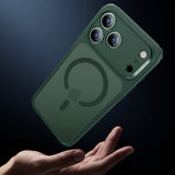 Husa de protectie ESR Classic Hybrid HaloLock compatibil cu iPhone 17 Pro, Frosted Green