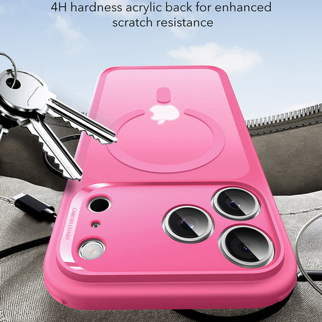 Husa de protectie ESR Classic Hybrid HaloLock compatibil cu iPhone 17 Pro, Frosted Pink