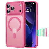 Husa de protectie ESR Classic Hybrid HaloLock compatibil cu iPhone 17 Pro, Frosted Pink