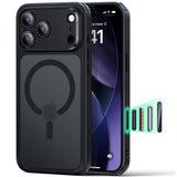 Husa de protectie ESR Classic Hybrid HaloLock compatibil cu iPhone 17 Pro Max, Negru Mat