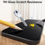 Folie de protectie ESR Tempered Glass UltraFit (set de 3) compatibil cu iPhone 17 Air, Negru