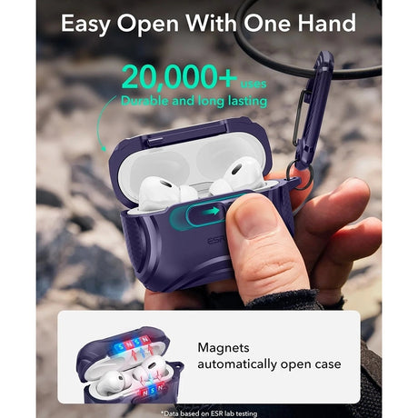 Casti ESR Cyber FlickLock HaloLock, Apple AirPods Pro 3, Mov