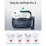 Casti ESR Cyber FlickLock HaloLock, Apple AirPods Pro 3, Albastru