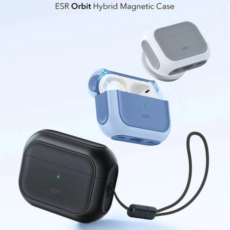 Casti ESR Orbit Hybrid HaloLock, Apple AirPods Pro 3, Negru