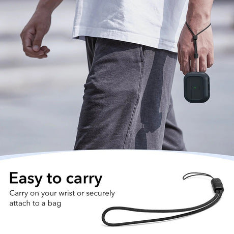 Casti ESR Orbit Hybrid HaloLock, Apple AirPods Pro 3, Negru