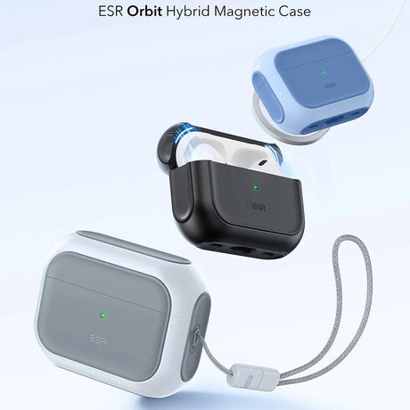 Casti ESR Orbit Hybrid HaloLock, Apple AirPods Pro 3, Alb