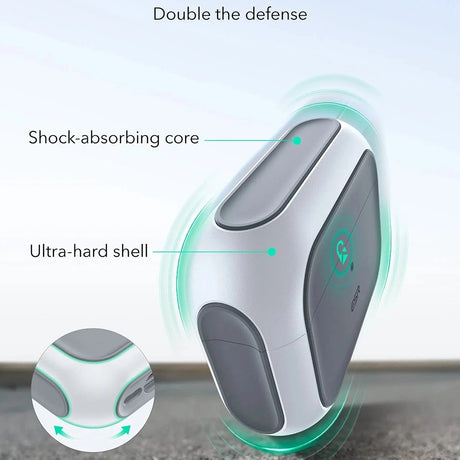 Casti ESR Orbit Hybrid HaloLock, Apple AirPods Pro 3, Alb