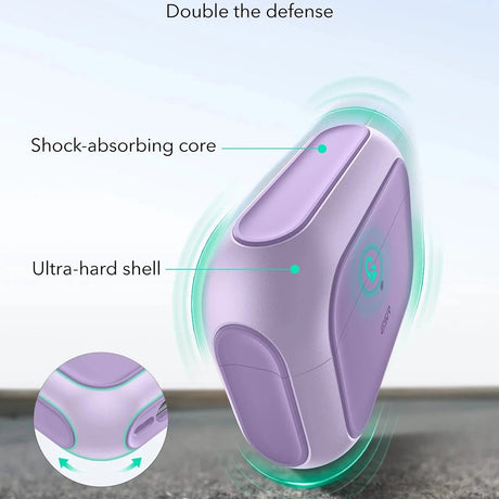 Casti ESR Orbit Hybrid HaloLock, Apple AirPods Pro 3, Lavanda