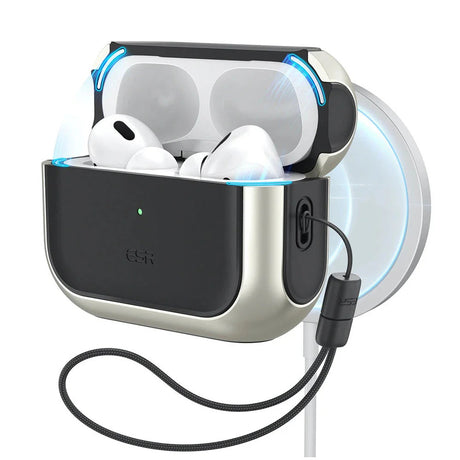Casti ESR Orbit Hybrid HaloLock, Apple AirPods Pro 3, Titanium