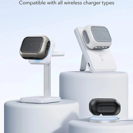 Casti ESR Orbit Hybrid HaloLock, Apple AirPods Pro 3, Titanium