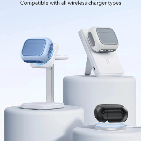 Casti ESR Orbit Hybrid HaloLock, Apple AirPods Pro 3, Albastru Pudrat