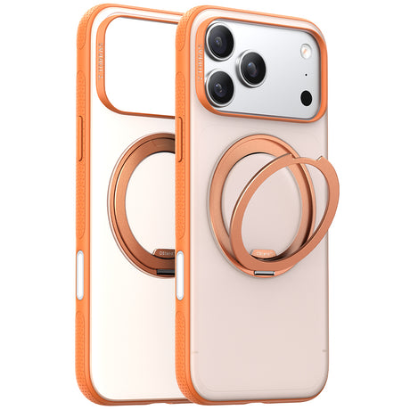 Husa de protectie Torras Ostand R Fitness Series compatibil cu iPhone 17 Pro Max, Portocaliu