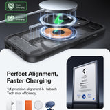 Husa de protectie Torras Guardian Magnetic Series compatibil cu iPhone 17, Negru