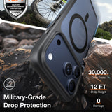 Husa de protectie Torras Guardian Magnetic Series compatibil cu iPhone 17 Pro, Negru