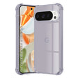 Husa de protectie Techsuit Shockproof Clear Silicone compatibil cu Google Pixel 9 Pro, Negru Fumuriu