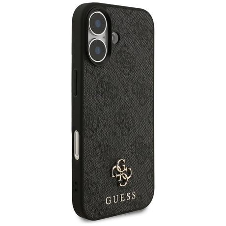 Husa de protectie Guess 4G Small and Classic Logo MagSafe compatibil cu iPhone 17, Negru