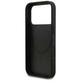 Husa de protectie Guess 4G Small and Classic Logo MagSafe (GUHMP17LP4SM4MK) compatibil cu iPhone 17 Pro, Negru