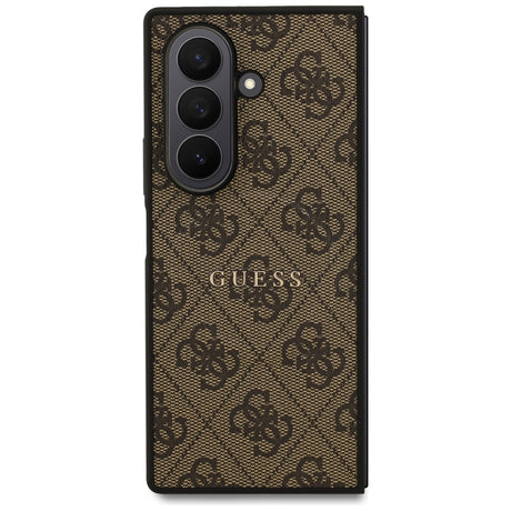 Husa de protectie Guess Hardcase 4G Classic MagSafe (GUHMZFD7P4MSEGCW) compatibil cu Samsung Galaxy Z Fold7, Maro