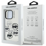 Husa de protectie Karl Lagerfeld IML compatibil cu iPhone 16 Pro Max, Transparent