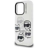 Husa de protectie Karl Lagerfeld IML compatibil cu iPhone 16 Pro Max, Transparent