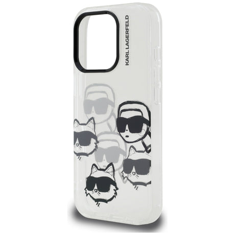 Husa de protectie Karl Lagerfeld IML compatibil cu iPhone 16 Pro Max, Transparent